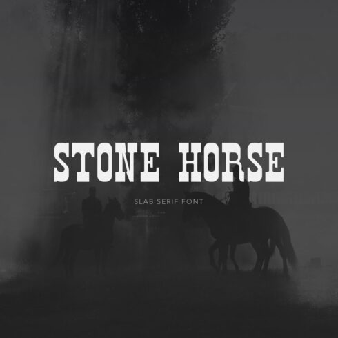 STONE HORSE - Vintage SlabSerif Font cover image.