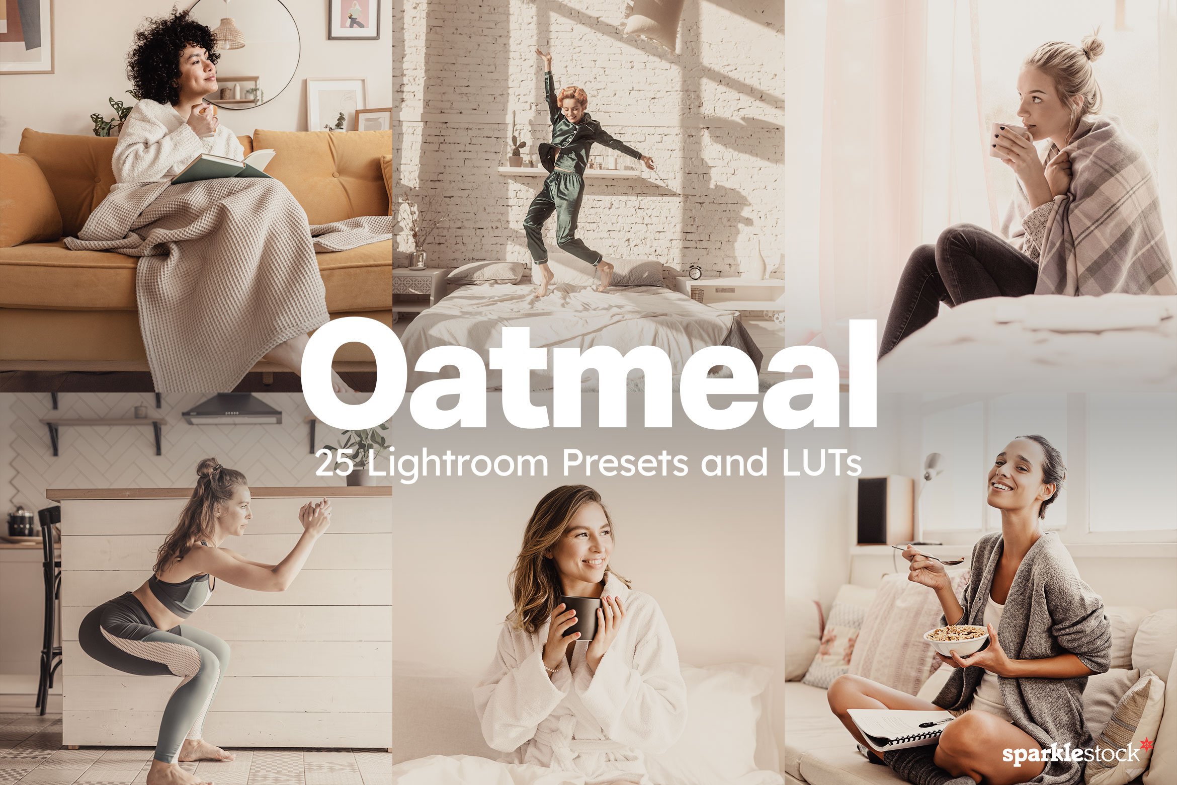 25 Oatmeal Lightroom Presets & LUTscover image.