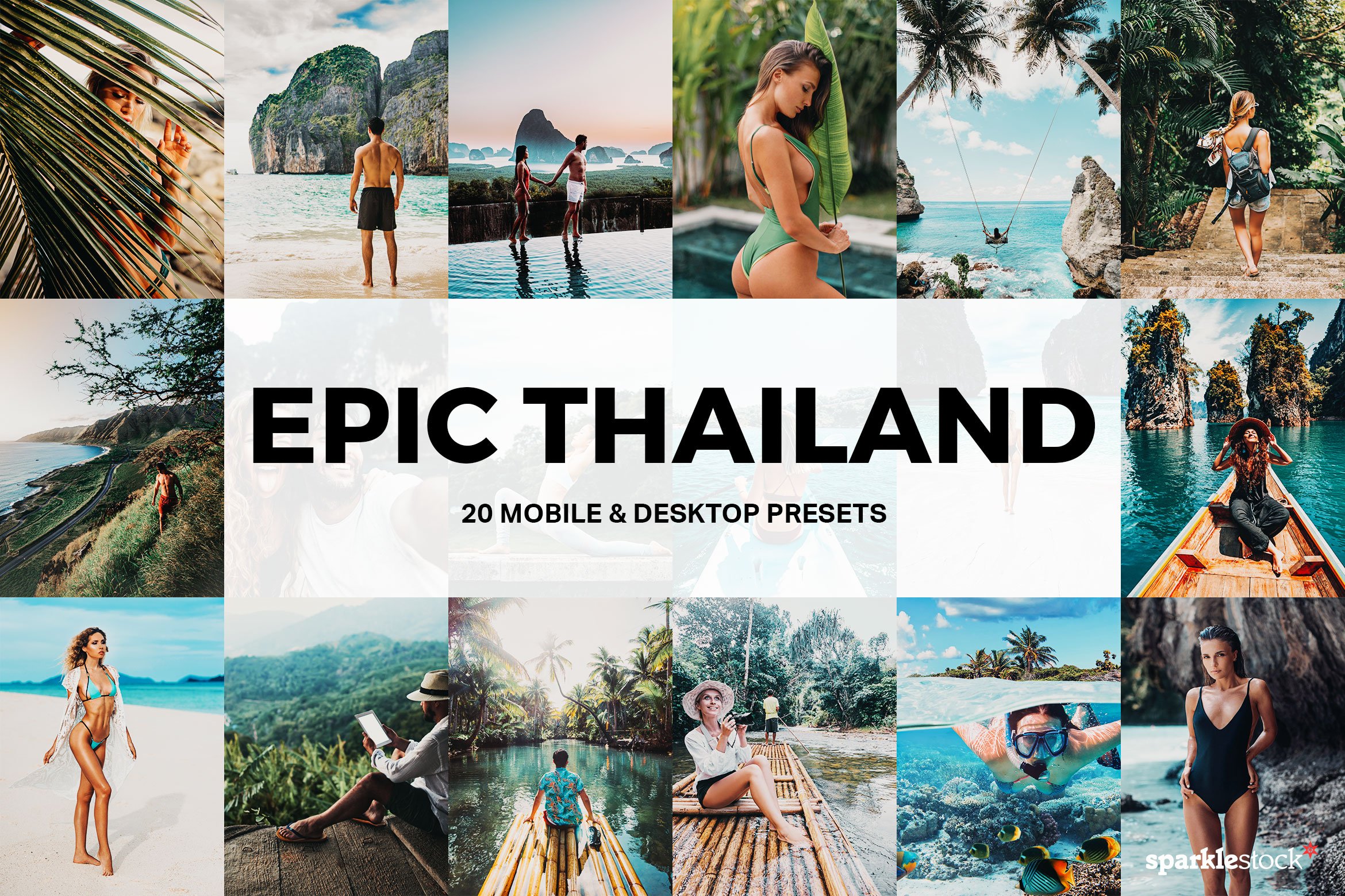 20 Epic Thailand Lightroom Presetscover image.