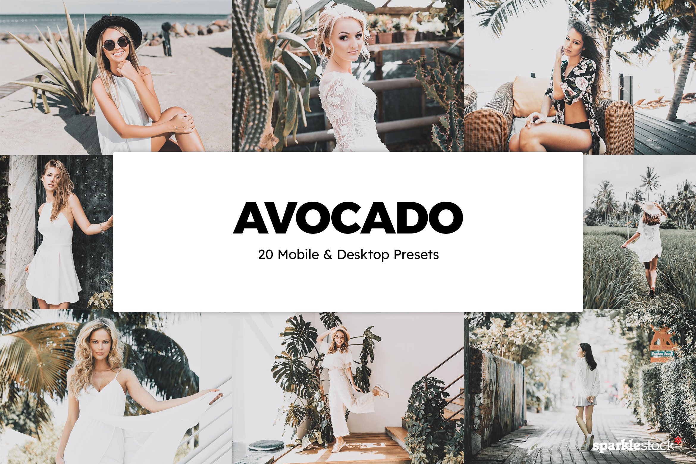 20 Avocado Lightroom Presets & LUTscover image.