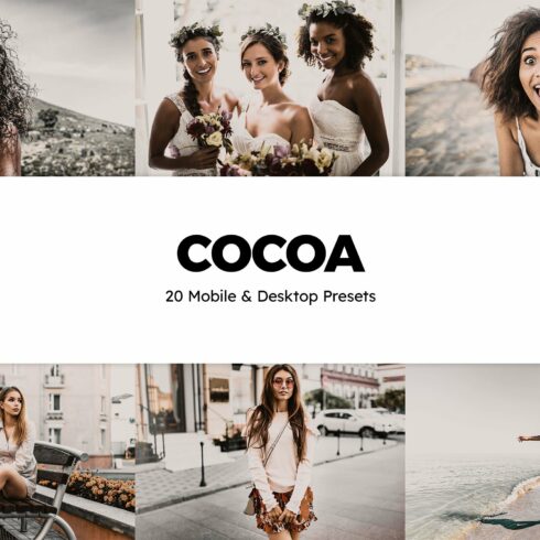 20 Cocoa Lightroom Presets & LUTscover image.