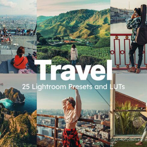 25 Travel Lightroom Presets and LUTscover image.