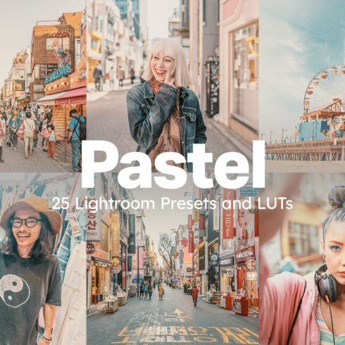 25 Pastel Lightroom Presets and LUTscover image.