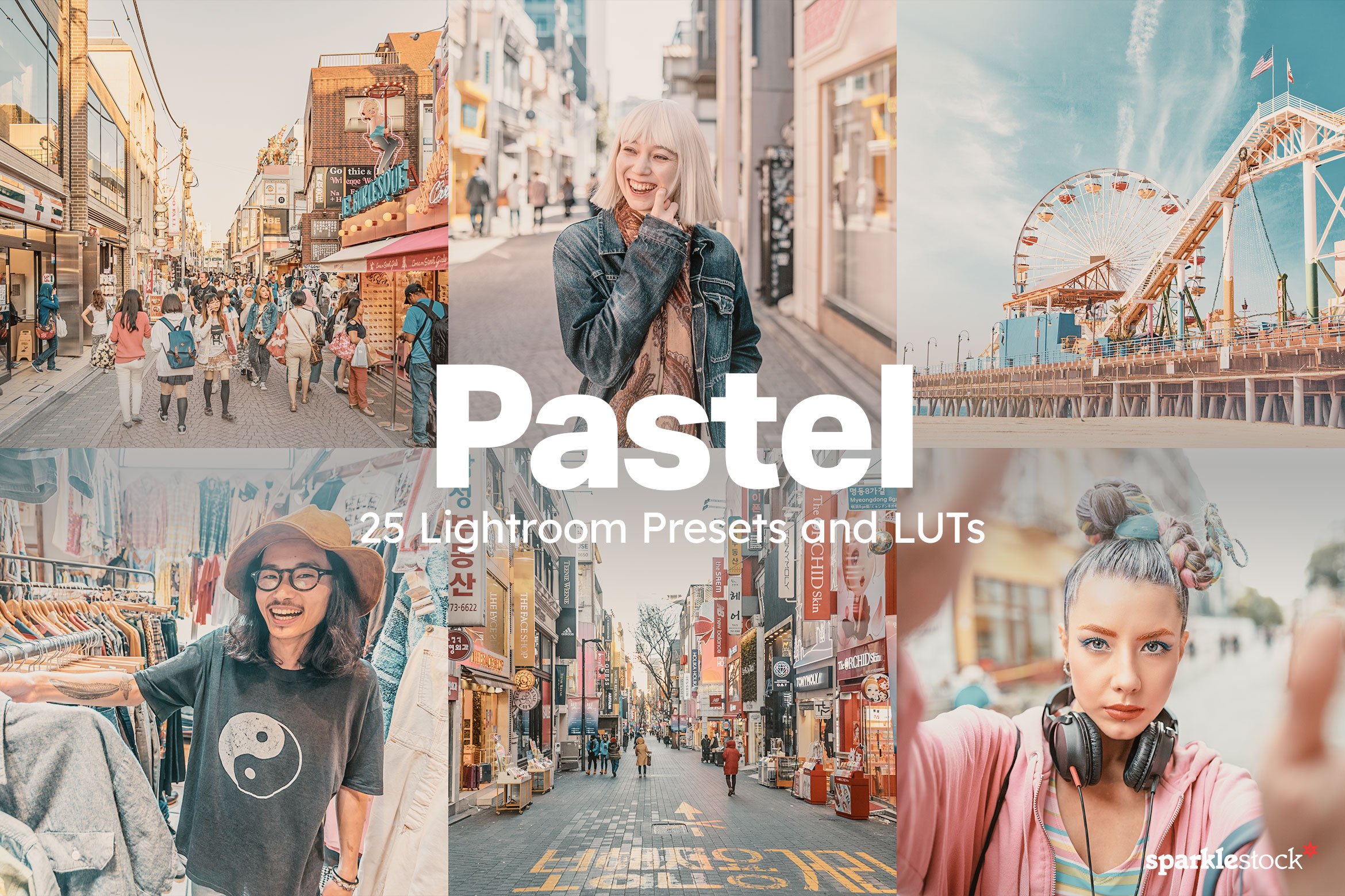 25 Pastel Lightroom Presets and LUTscover image.