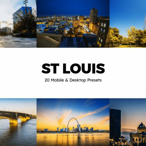 20 St Louis Lightroom Presets & LUTscover image.