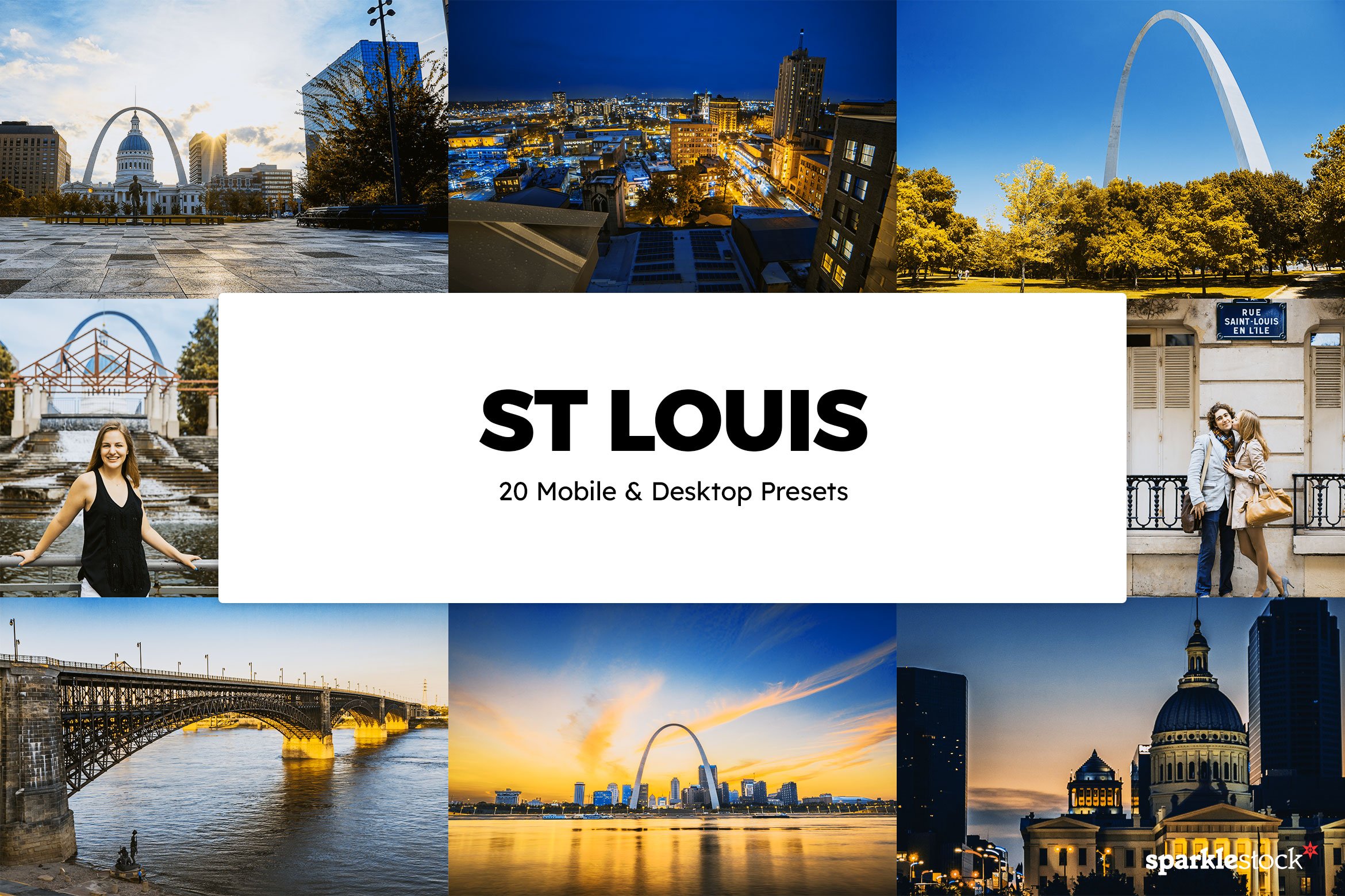 20 St Louis Lightroom Presets & LUTscover image.