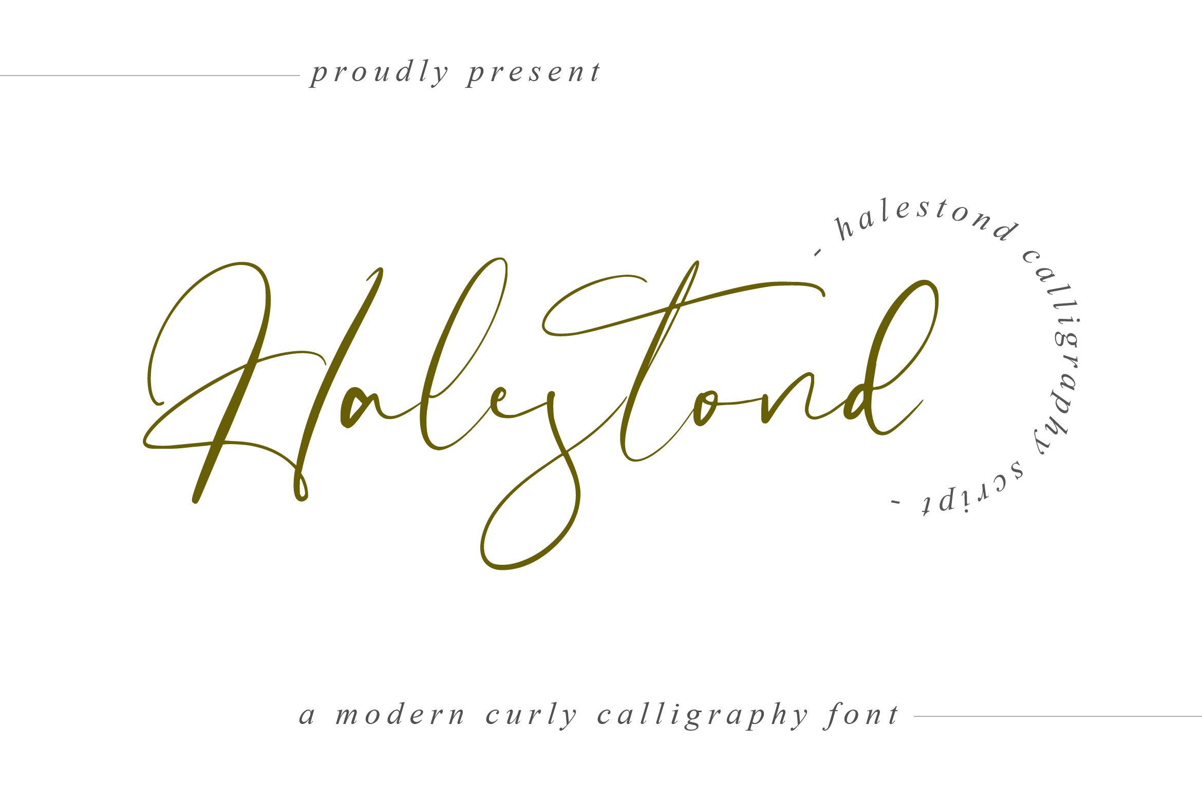 Halestond - Wedding Script Font cover image.