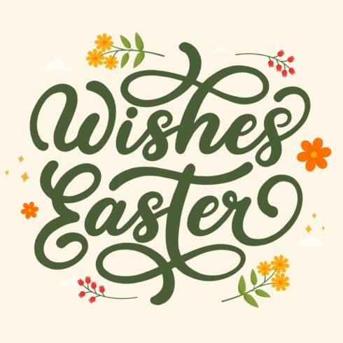 Wishes Easter - Script Font cover image.