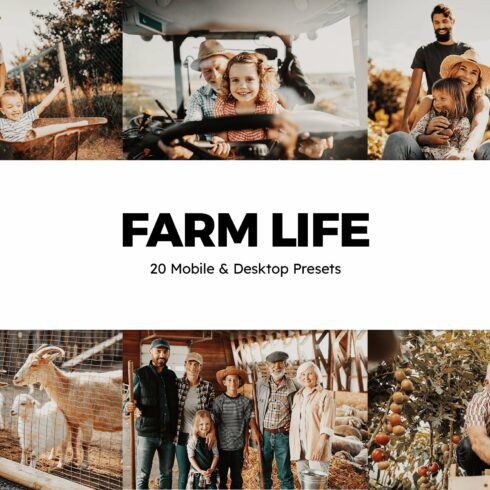 20 Farm Life Lightroom Presets & LUTcover image.