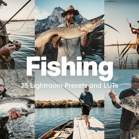 Fishing Lightroom Presets and LUTscover image.