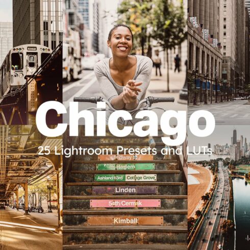 25 Chicago Lightroom Presets & LUTscover image.