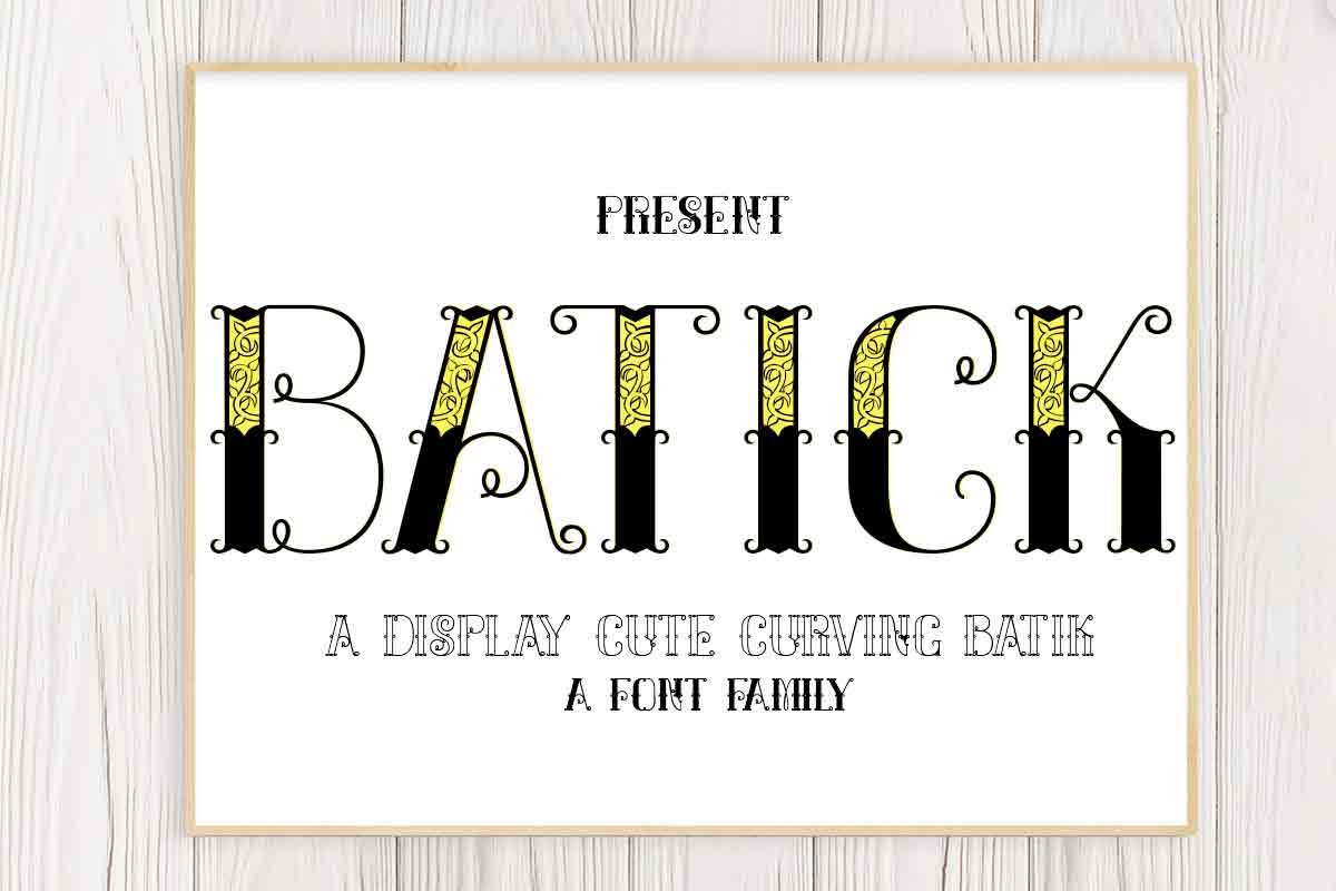 Batick cover image.