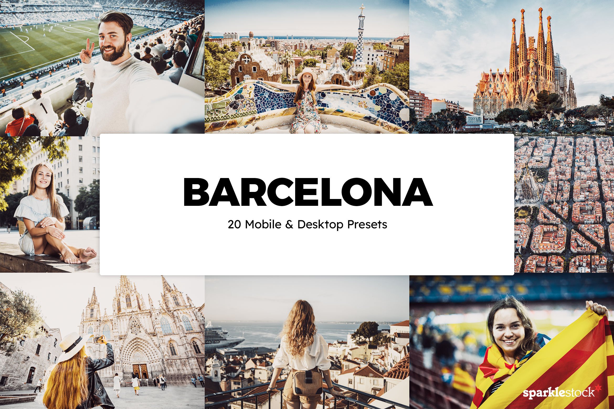 20 Barcelona Lightroom Presets & LUTcover image.