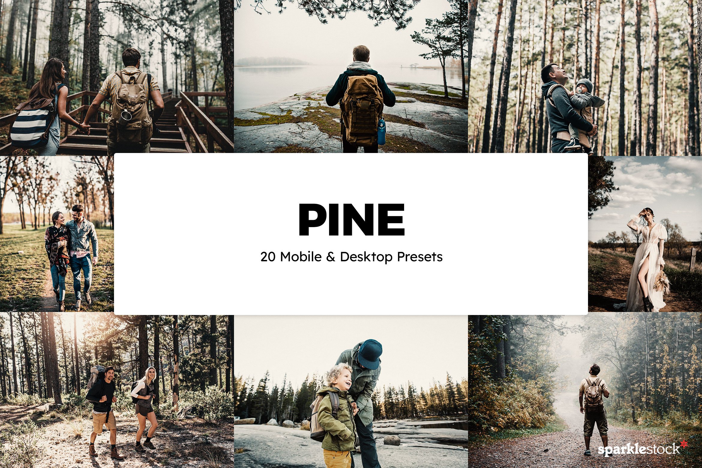 20 Pine Lightroom Presets & LUTscover image.