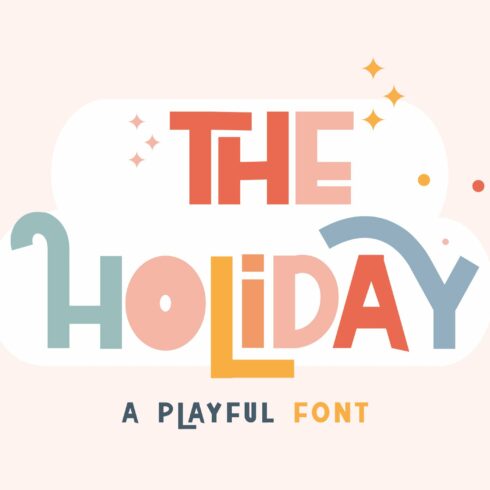 The Holiday Font cover image.