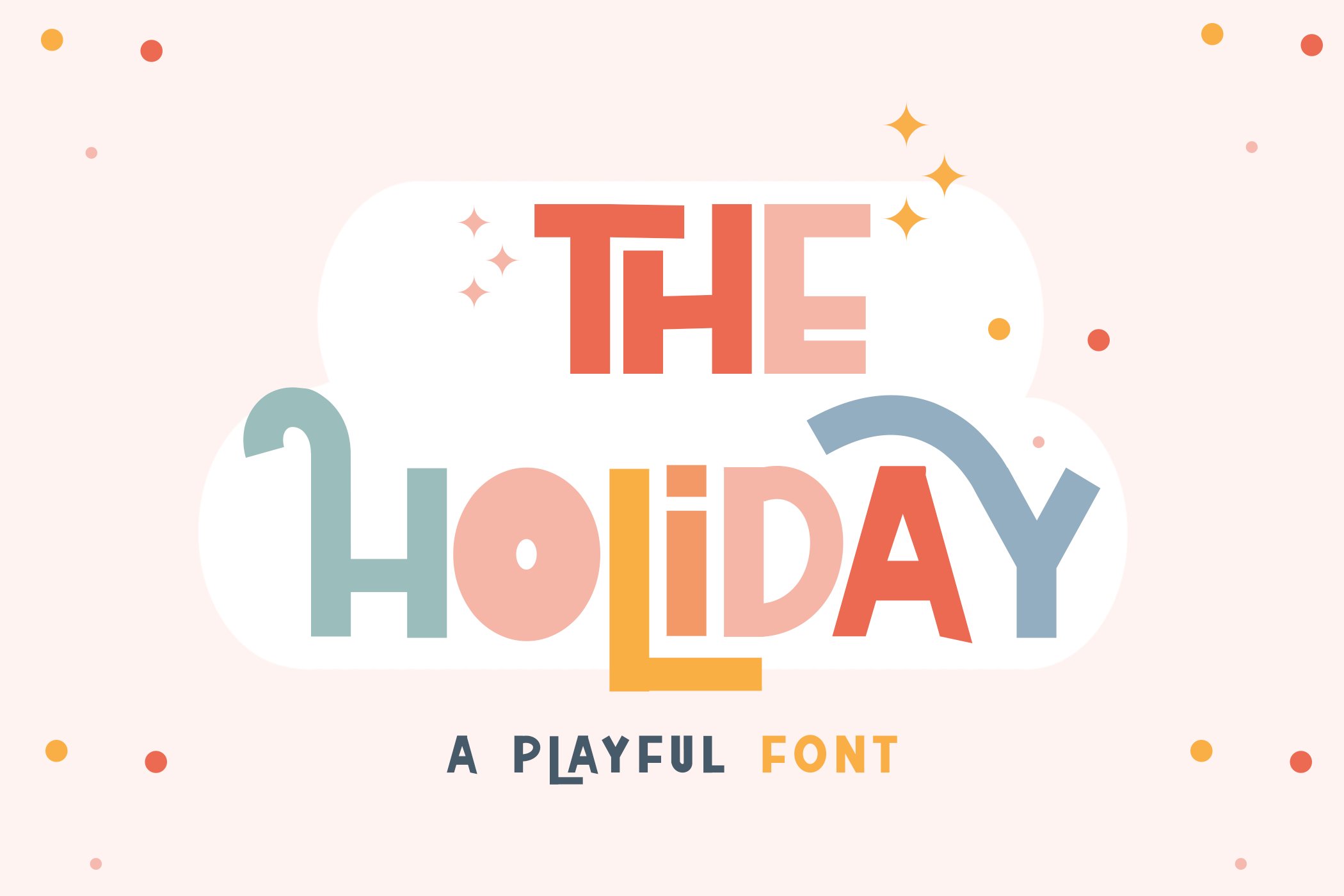 The Holiday Font cover image.