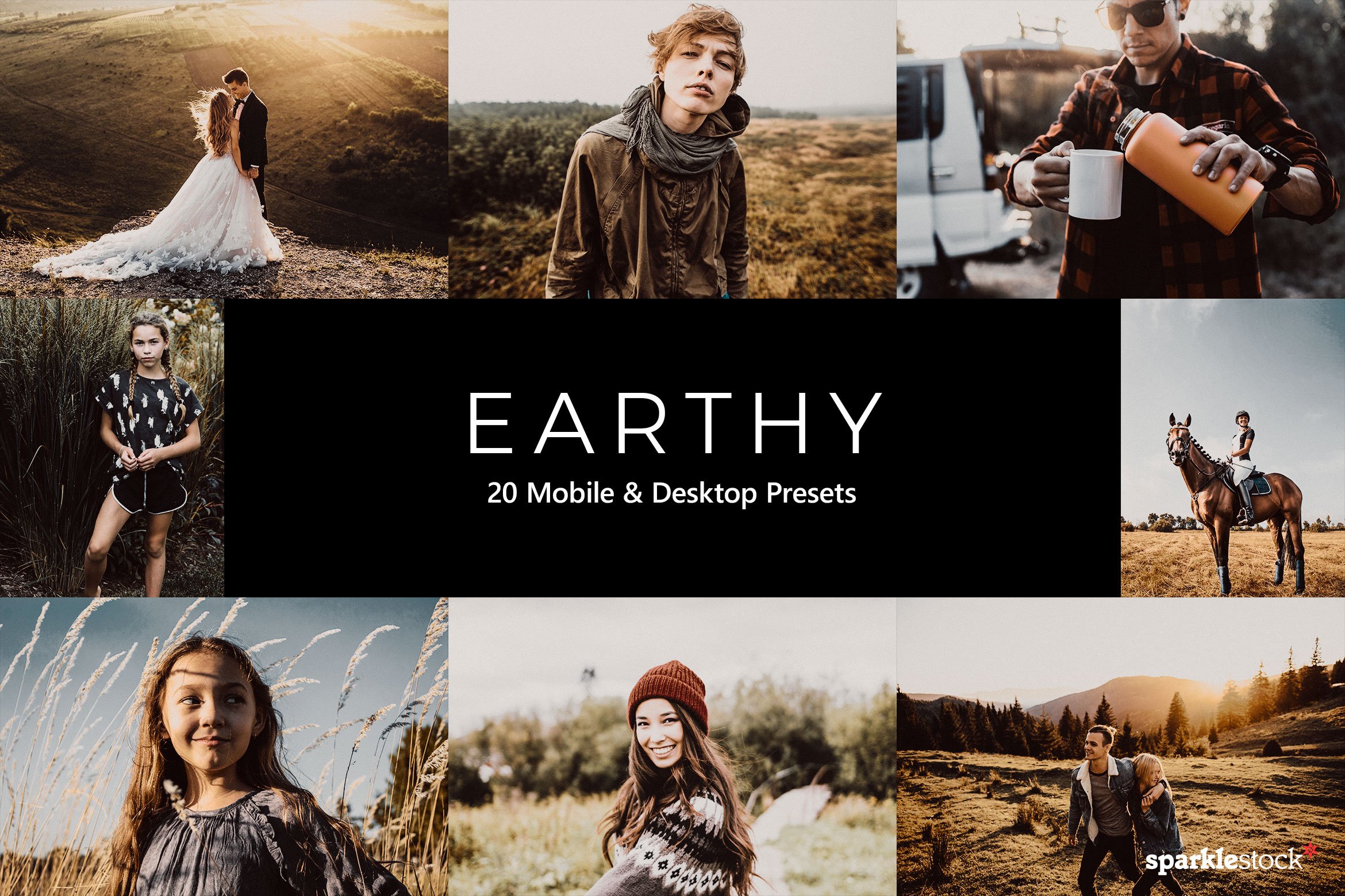 20 Earthy Lightroom Presets & LUTscover image.