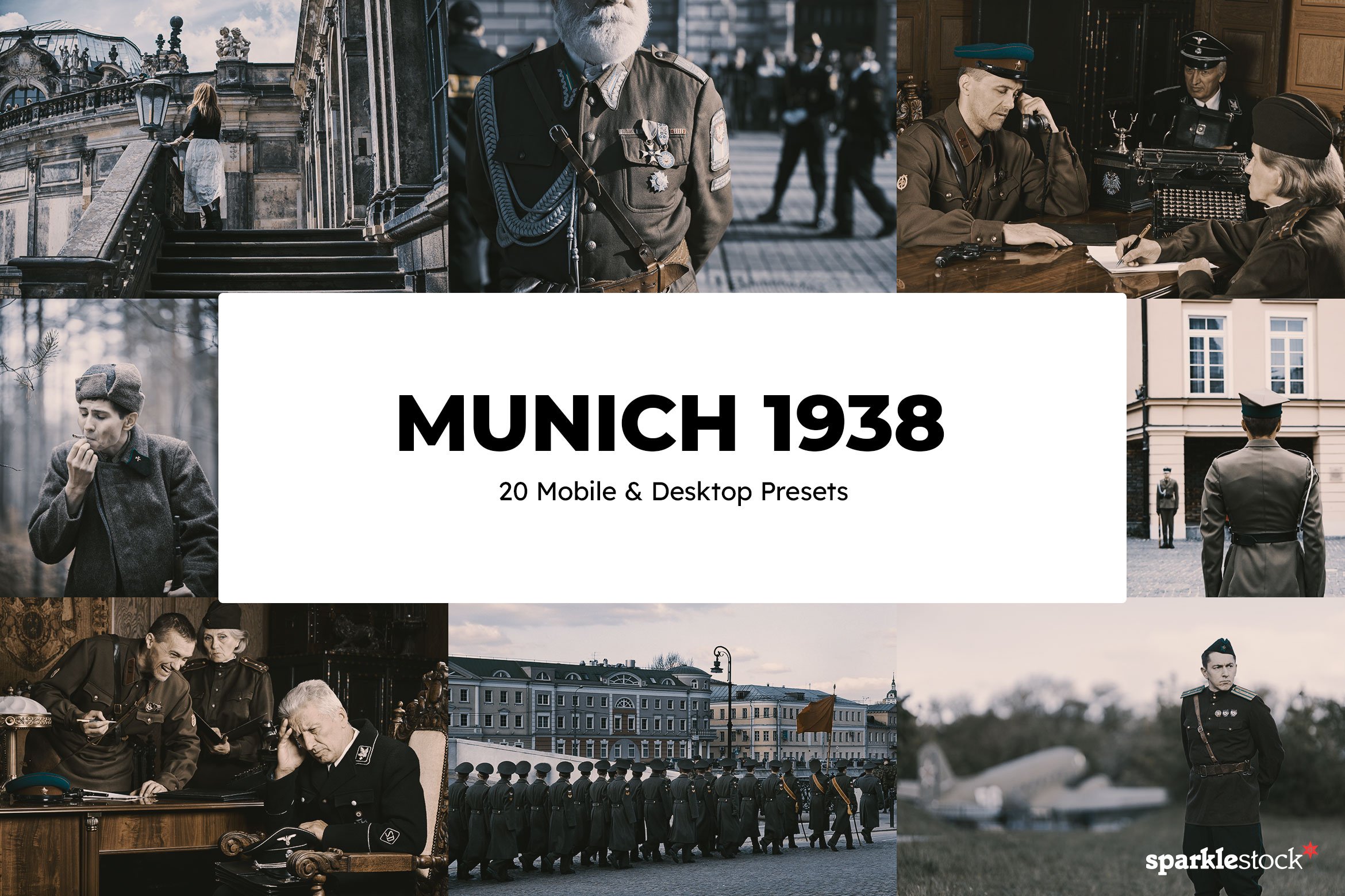 20 Munich 1938 Lightroom Presetscover image.