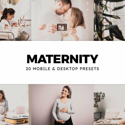 20 Maternity Lightroom Presets & LUTcover image.