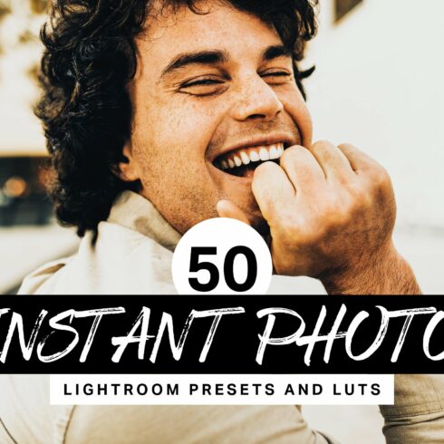 50 Instant Photo Lightroom Presetscover image.