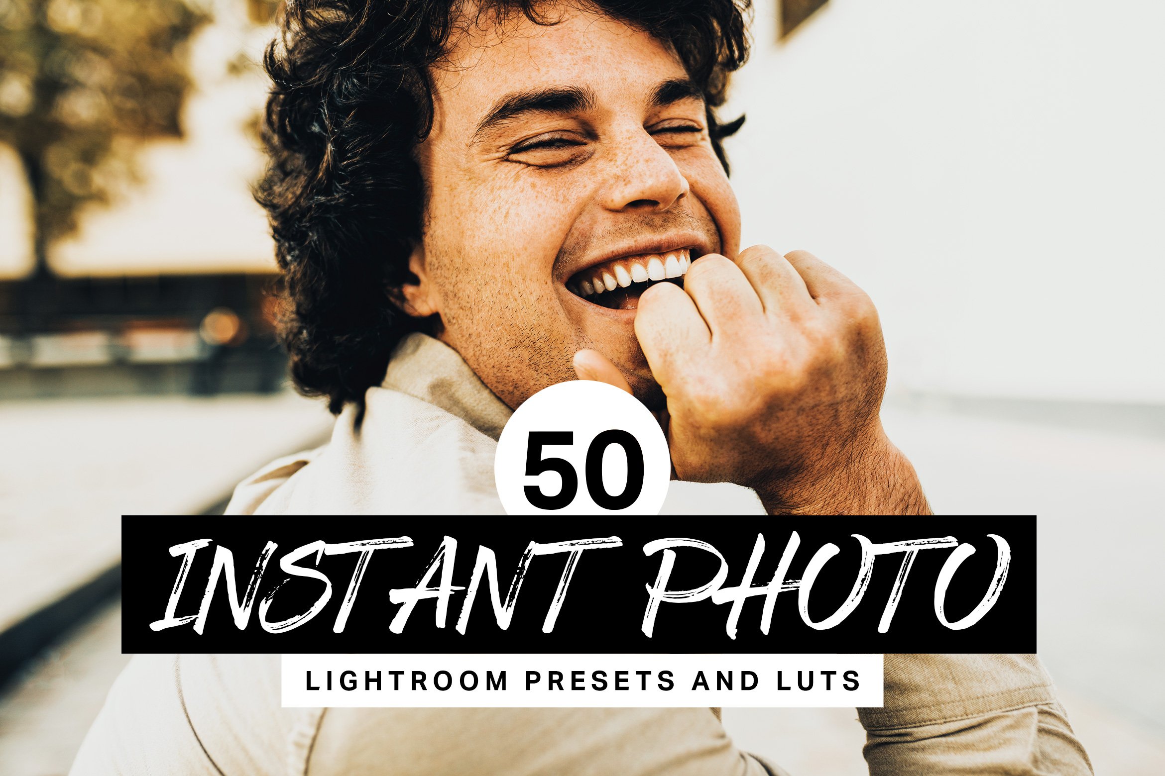 50 Instant Photo Lightroom Presetscover image.