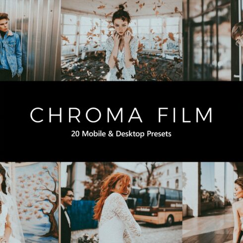 20 Chroma Film LR Presetscover image.