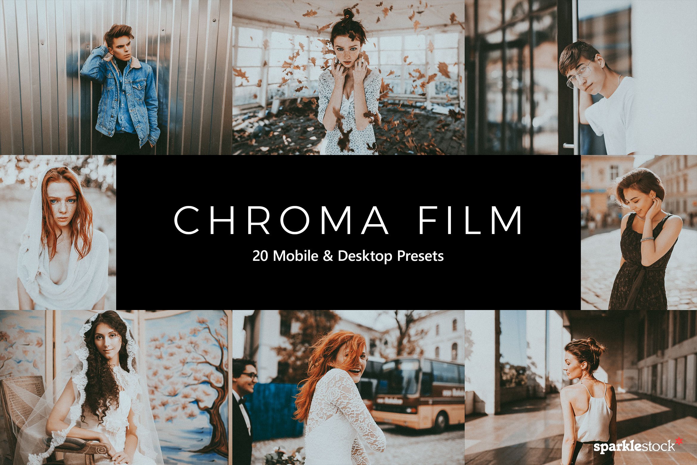 20 Chroma Film LR Presetscover image.