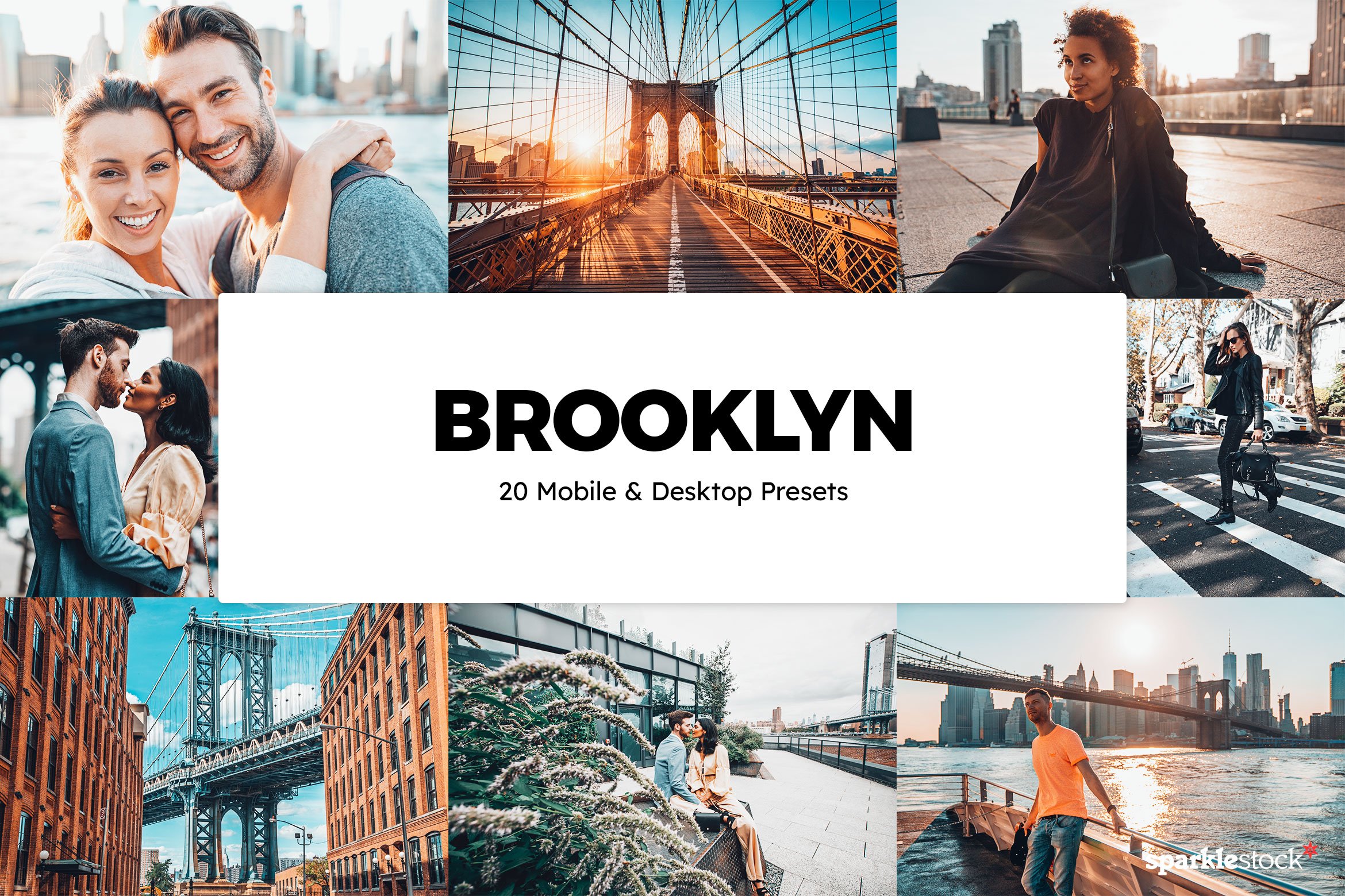 20 Brooklyn Lightroom Presets & LUTscover image.