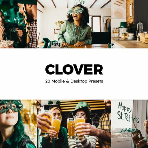 20 Clover Lightroom Presets & LUTscover image.