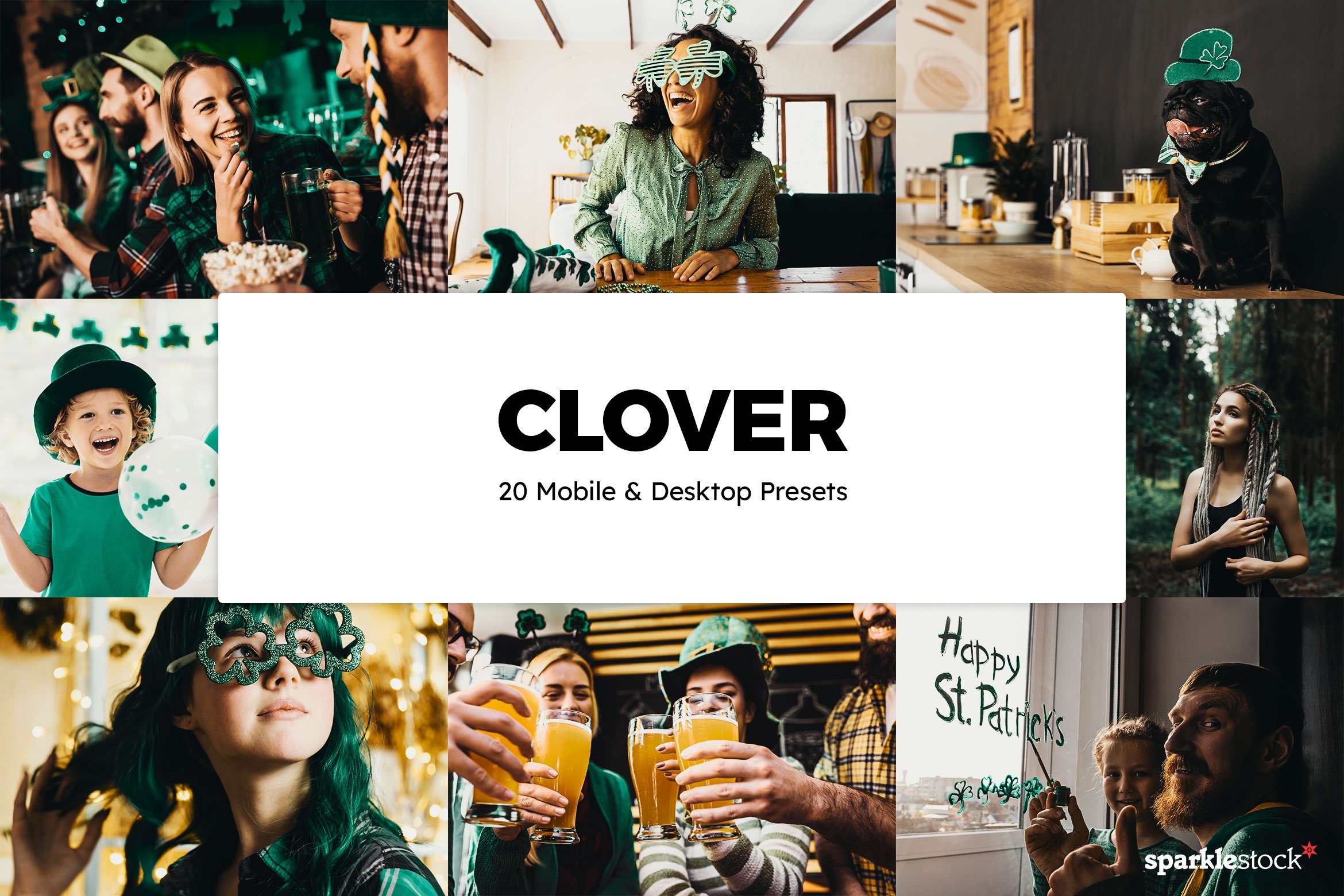 20 Clover Lightroom Presets & LUTscover image.