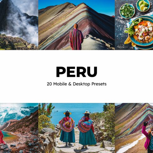 20 Peru Lightroom Presets & LUTscover image.