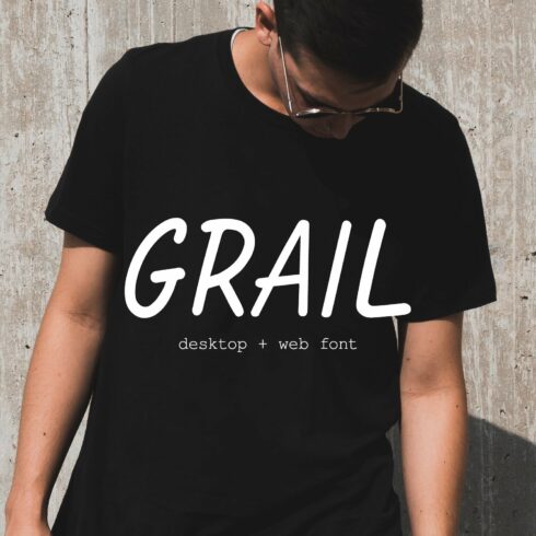 Grail Freehand Font cover image.