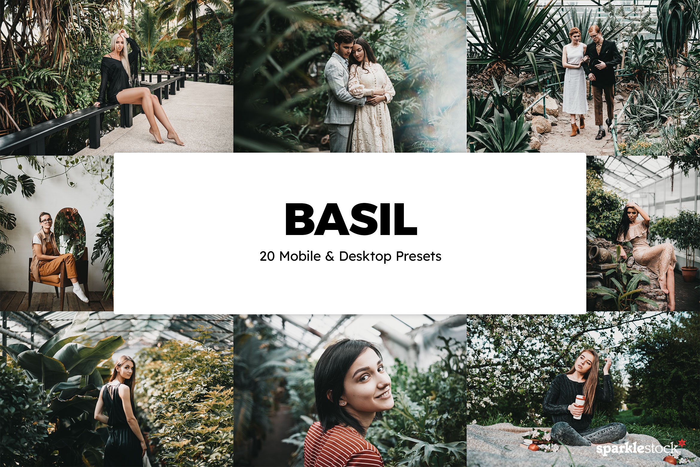 20 Basil Lightroom Presets & LUTscover image.