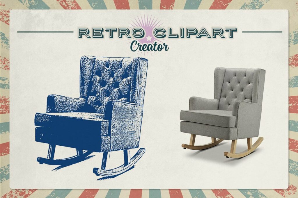 Retro Clipart Creator Masterbundles