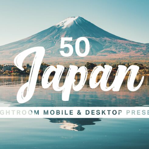 50 Japan Lightroom Presets and LUTscover image.