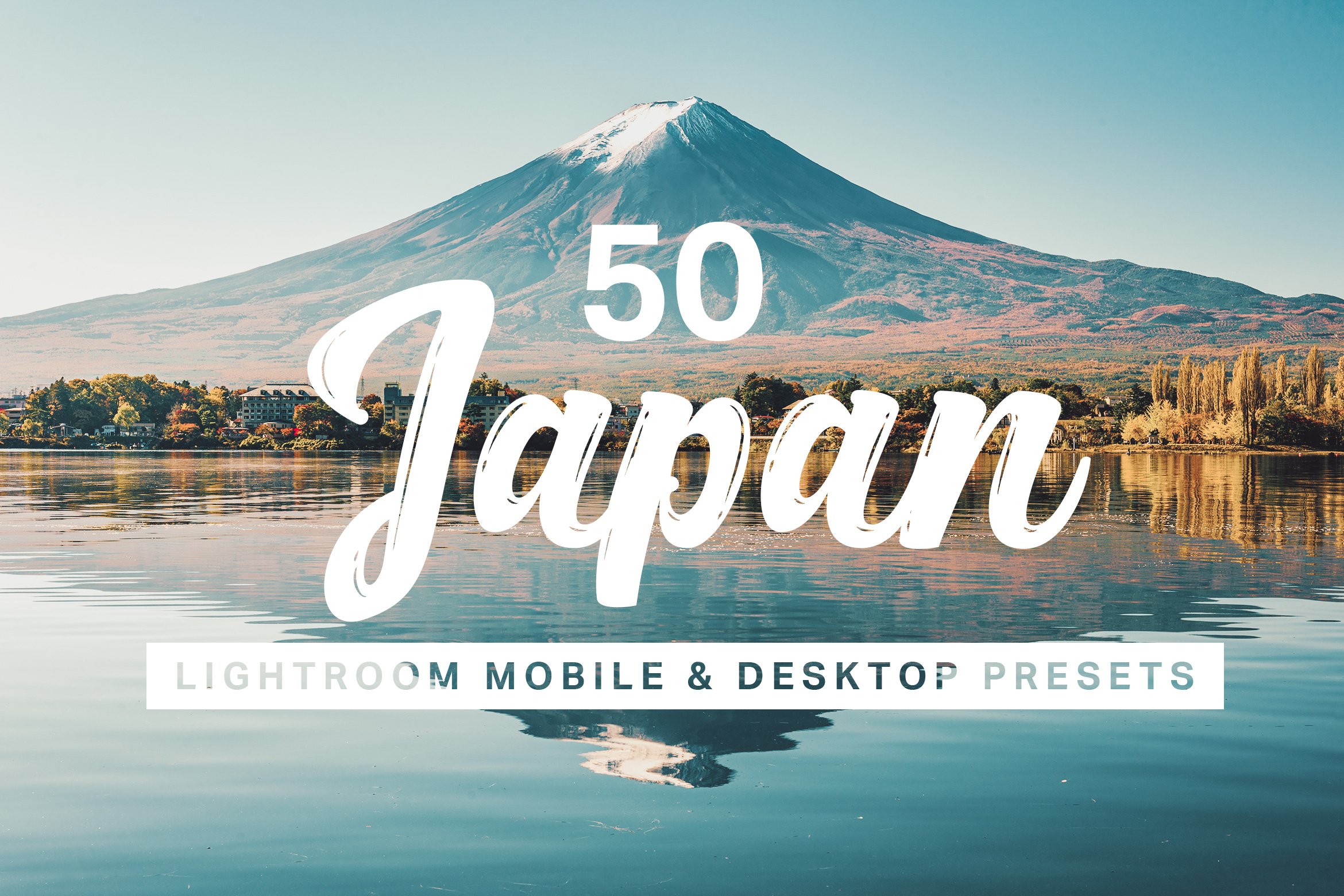 50 Japan Lightroom Presets and LUTscover image.