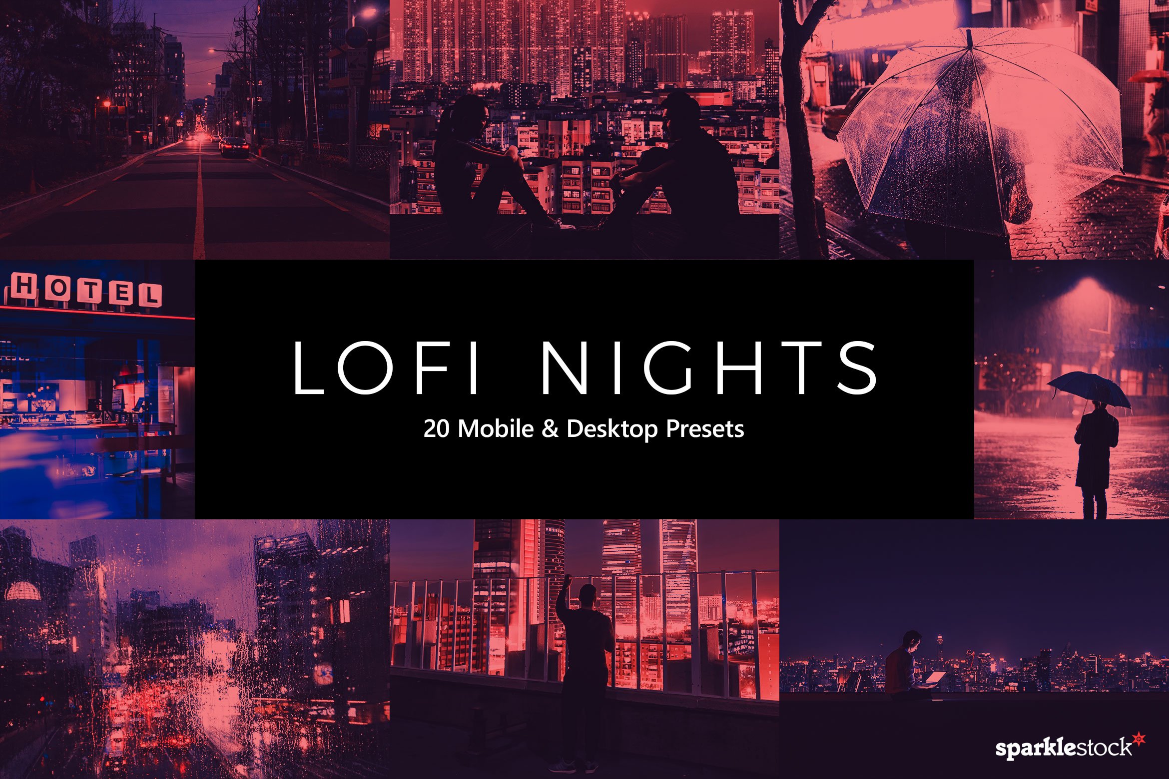 20  LoFi Nights LR Presetscover image.