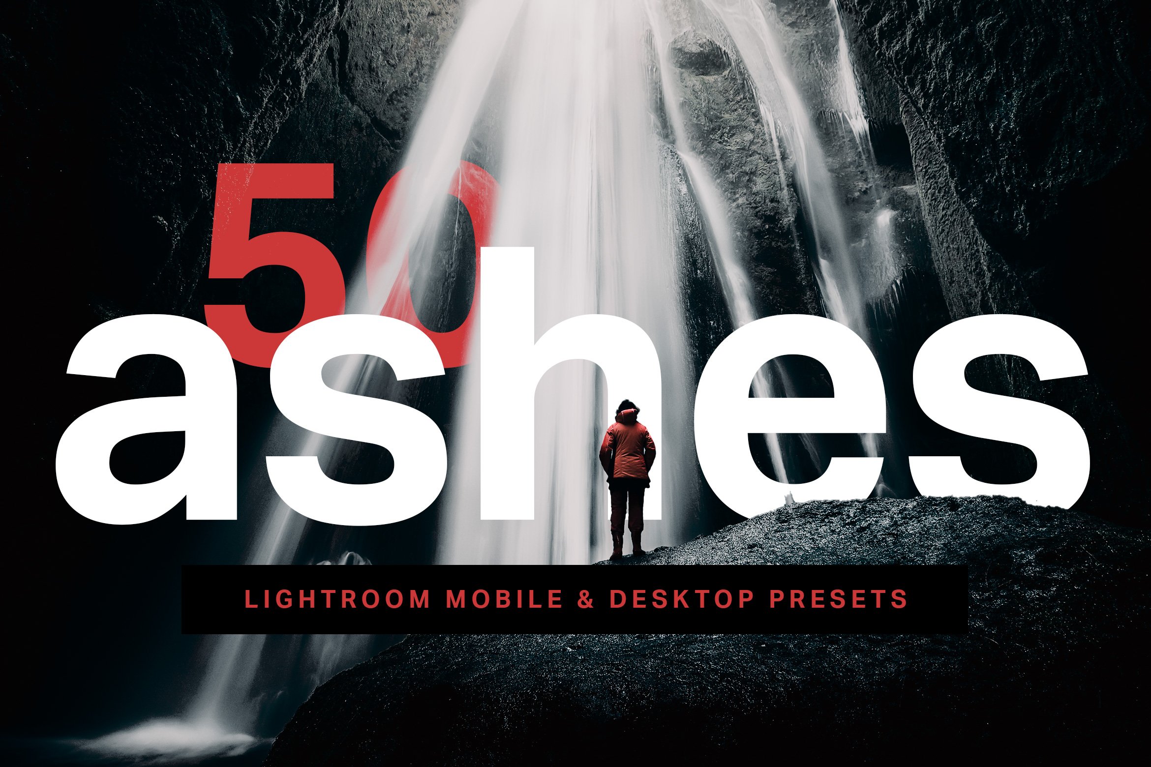 50 Ashes Lightroom Presets and LUTscover image.