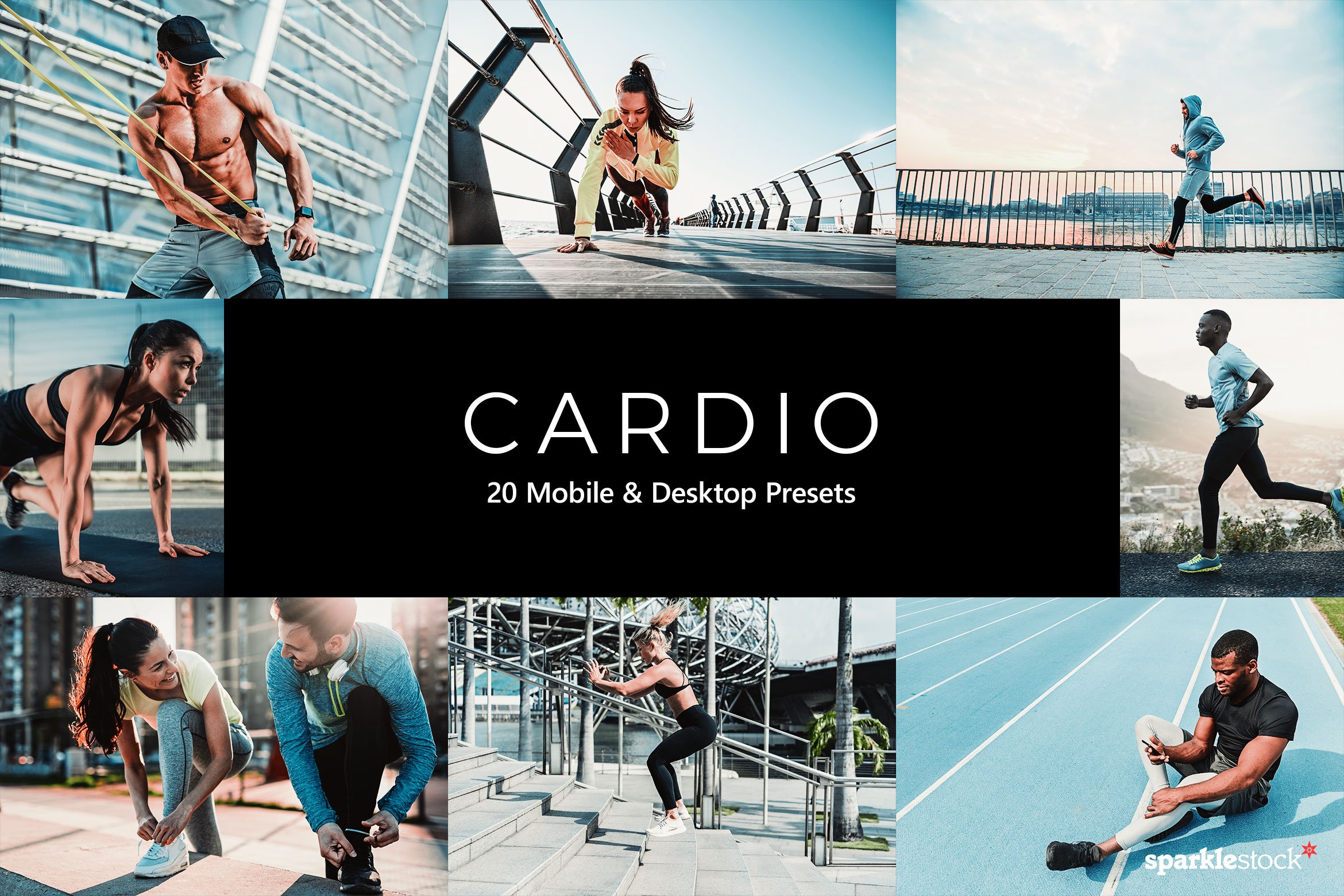 20 Cardio Lightroom Presets & LUTscover image.