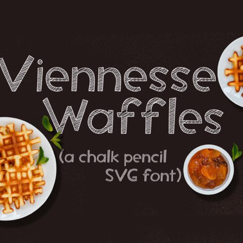 Viennese Waffles - SVG font cover image.