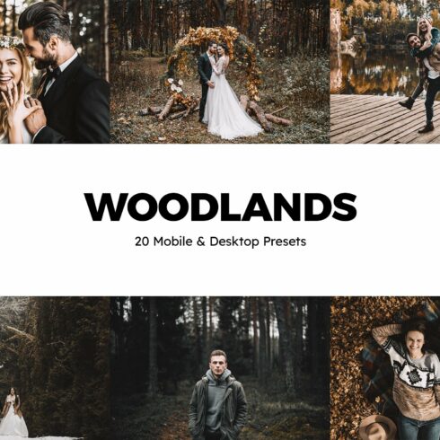 20 Woodlands Lightroom Presets & LUTcover image.