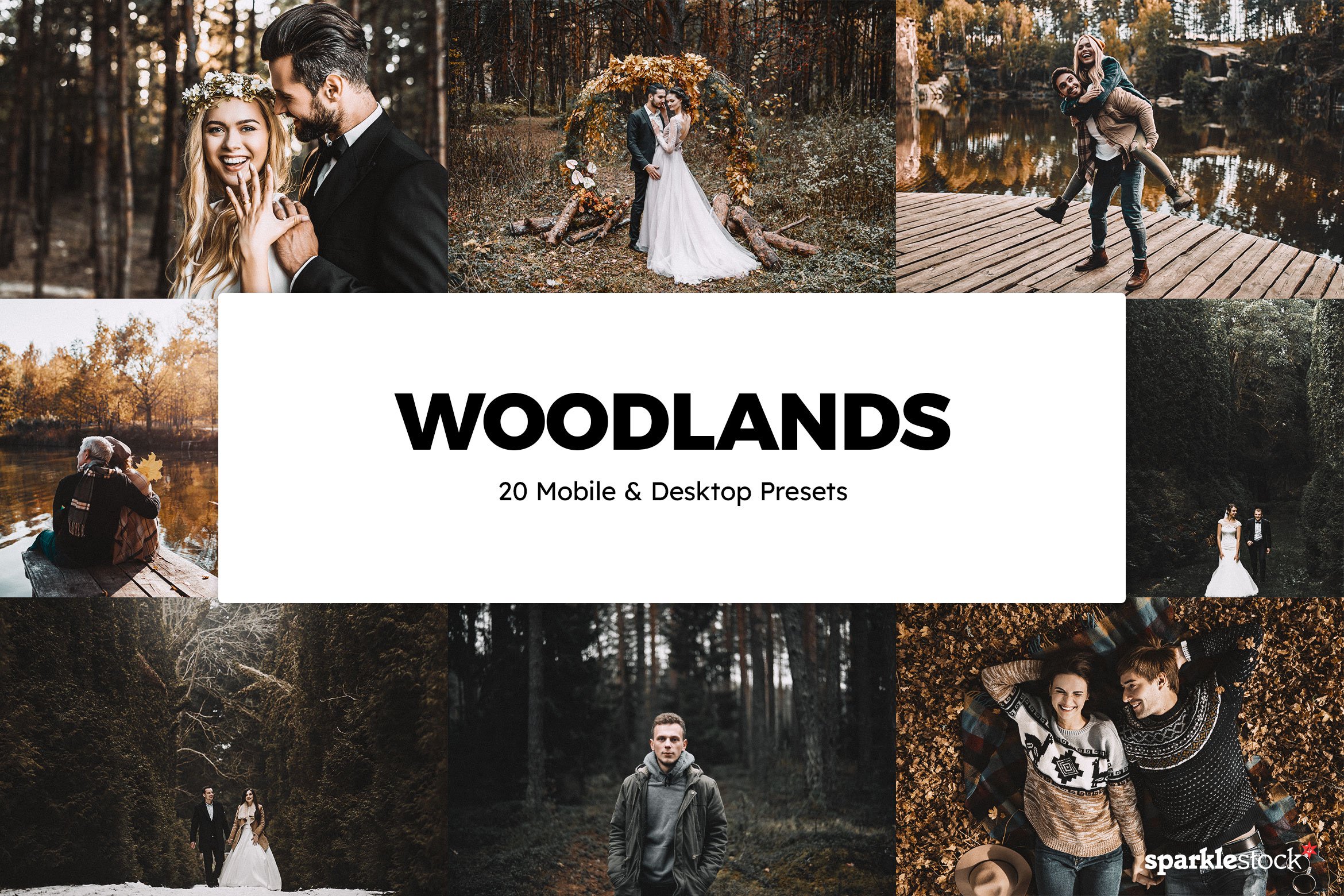 20 Woodlands Lightroom Presets & LUTcover image.