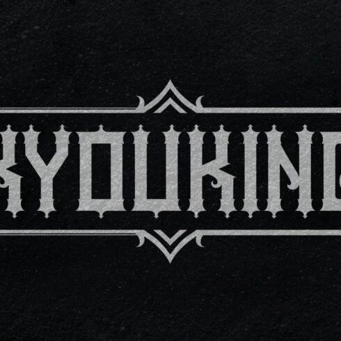 Kyouking Font cover image.
