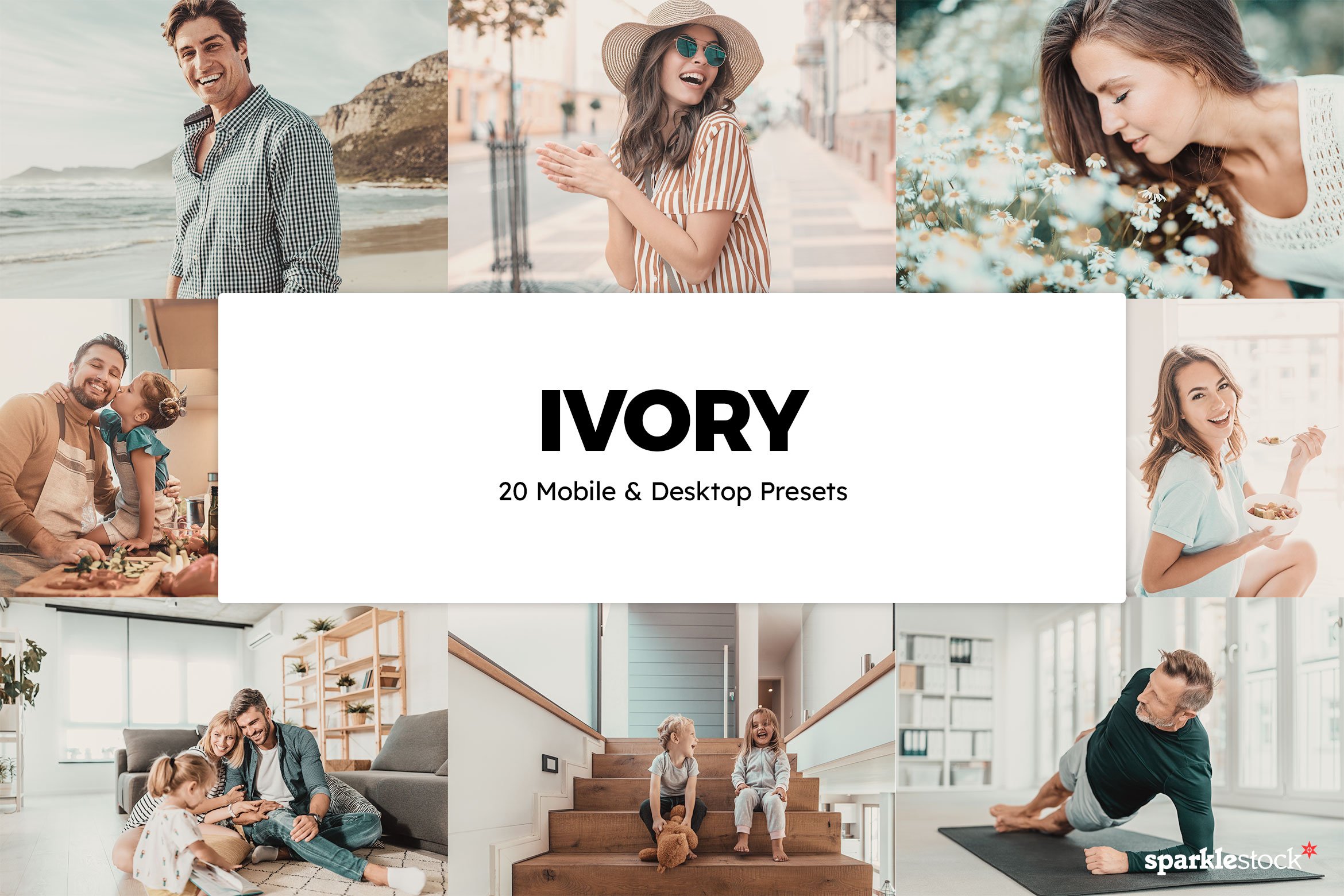 20 Ivory Lightroom Presets & LUTscover image.