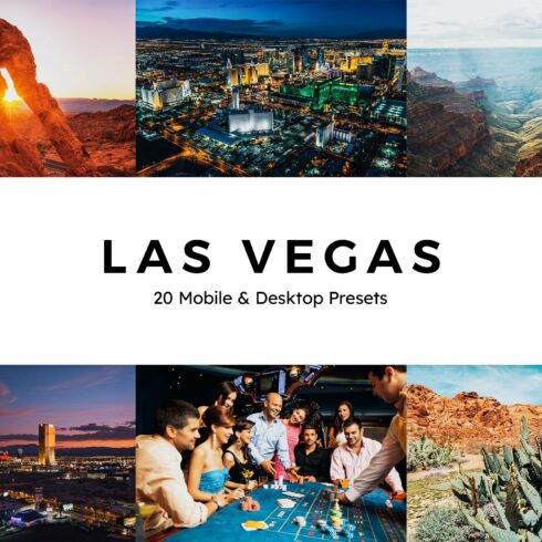 20 Las Vegas Lightroom Presets & LUTcover image.