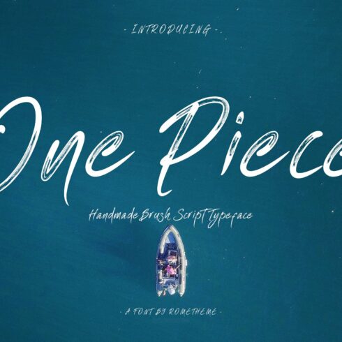 One Piece - Brush Font cover image.