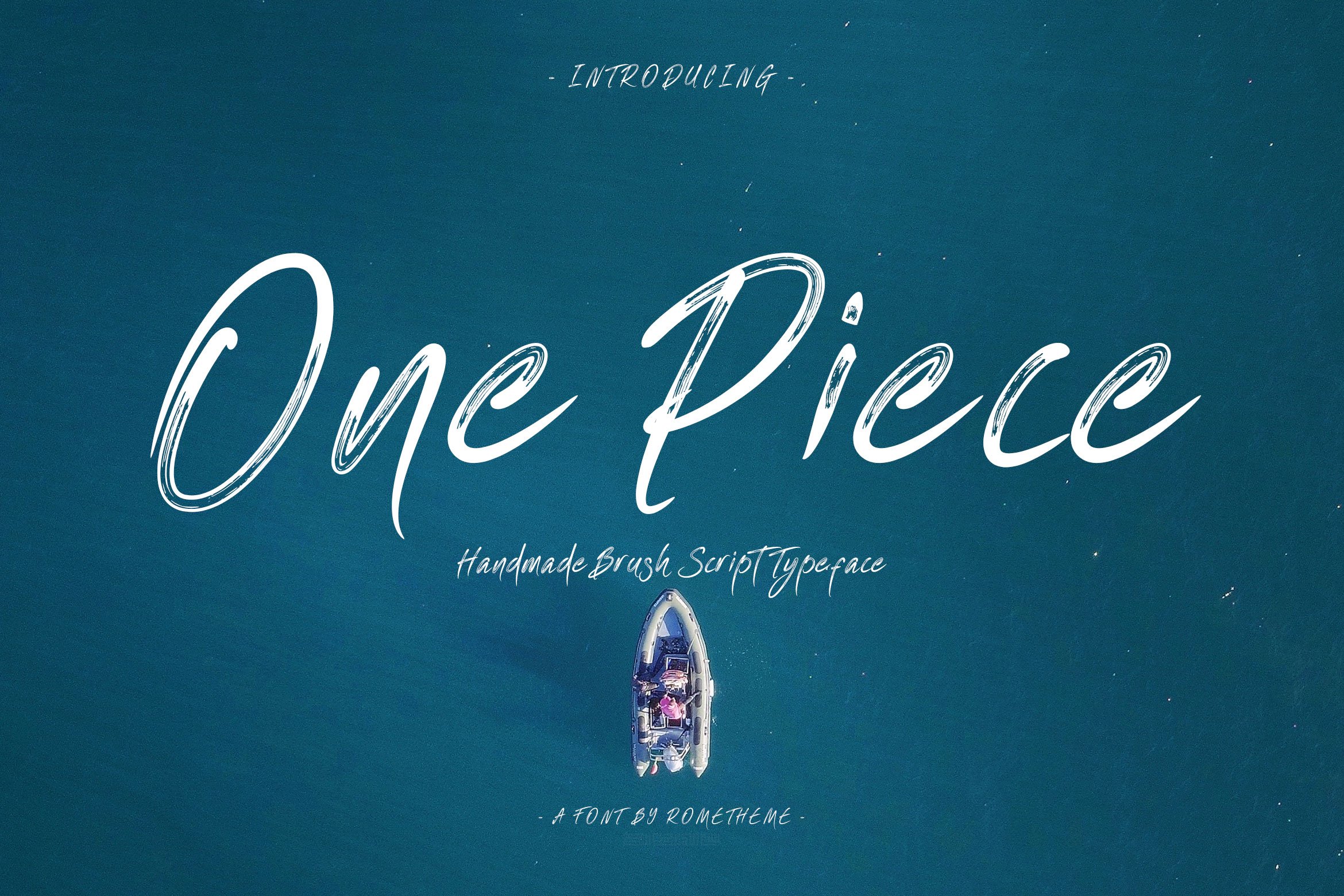 One Piece - Brush Font cover image.