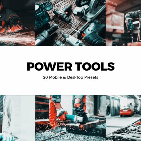 20 Power Tools Lightroom Presetscover image.