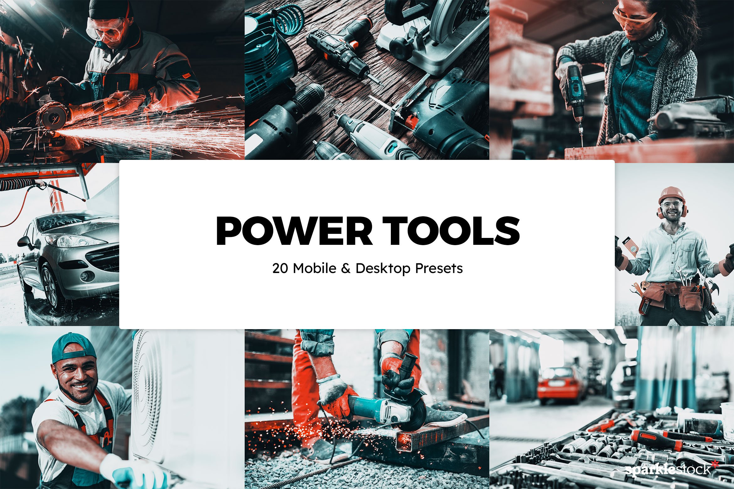 20 Power Tools Lightroom Presetscover image.