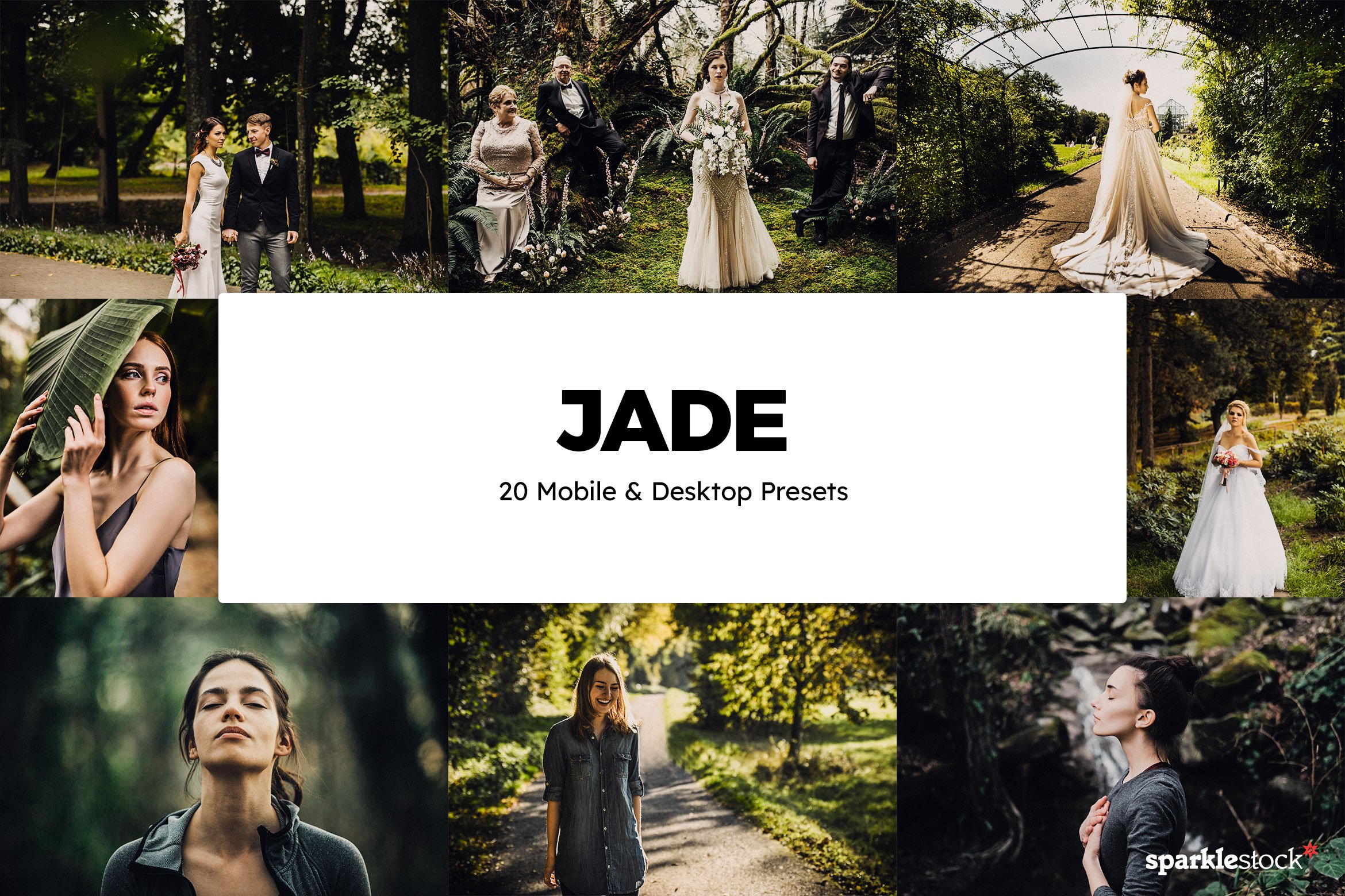 20 Jade Lightroom Presets & LUTscover image.